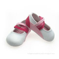 Elastic Mary Jane Baby Shoes PU Mary Jane Model:RE1118